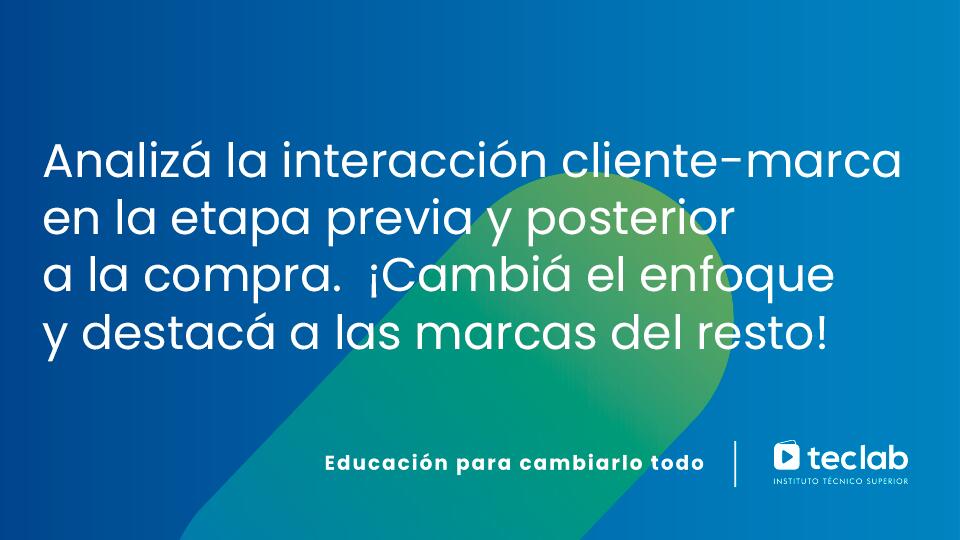 Tecnicatura Superior en Customer Experience (A distancia)