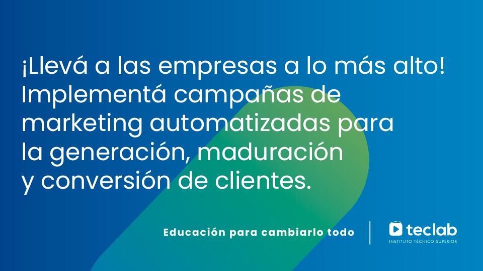 Tecnicatura Superior en Inbound Marketing (A distancia)