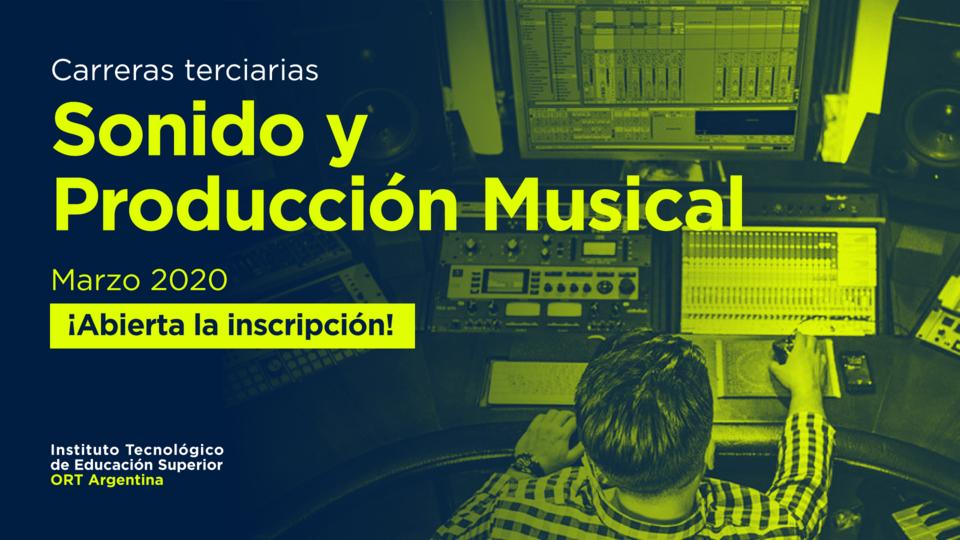 Carrera de Sonido y Producción Musical (Almagro)